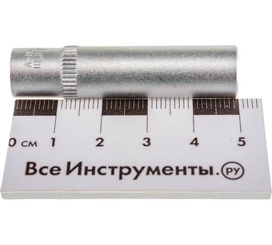 Глубокая торцевая головка 1/4, 8мм, Cr-V КОБАЛЬТ 643-927