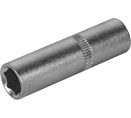 Глубокая торцевая головка 1/4, 9мм, Cr-V КОБАЛЬТ 643-934