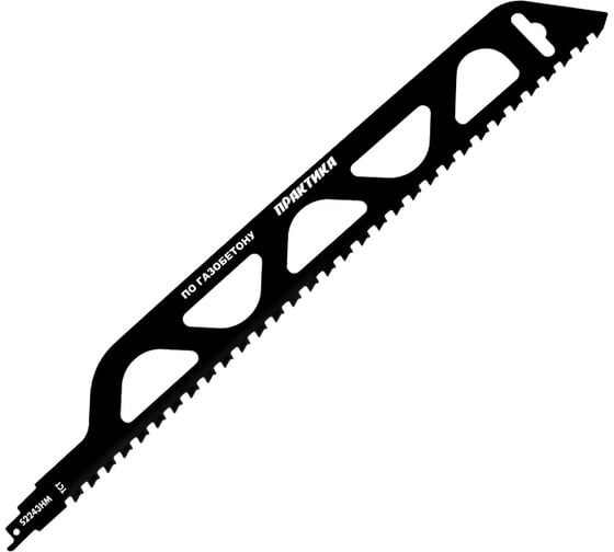 Пилка по газобетону S2243HM (455 мм) для лезвийной пилы ПРАКТИКА 776-720 1