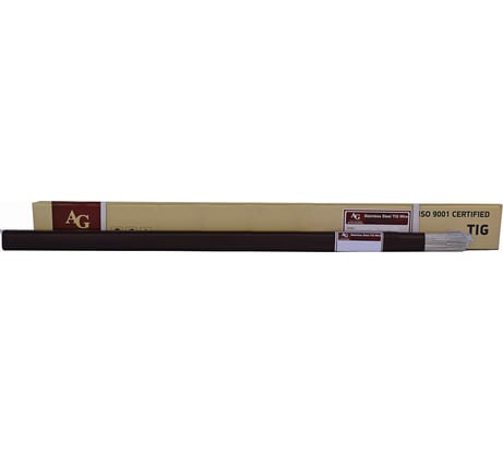 Пруток присадочный TIG ER 316LSi d=1.0x1000 мм, туба-5 кг AG A-2-316LSI-10-1000