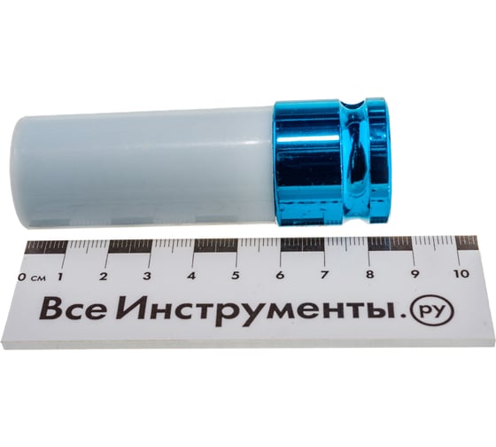 Глубокая ударная торцевая головка для дисков 1/2, 17мм, Cr-Mo КОБАЛЬТ 642-029
