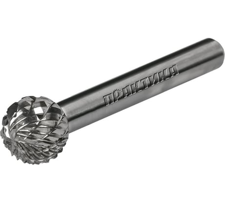 Фреза по металлу твердосплавная (12х10 мм; хвостовик 6 мм) ПРАКТИКА 644-436