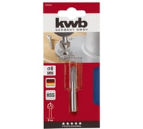 Зенкер по металлу (8 мм; хвостовик 8 мм) KWB 7042-40