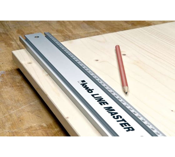 Направляющая алюминиевая LINE MASTER (800 мм) KWB 7842-08