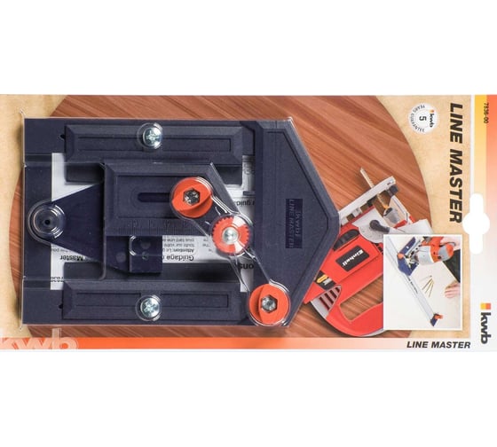 Направляющая алюминиевая LINE MASTER (800 мм) KWB 7842-08