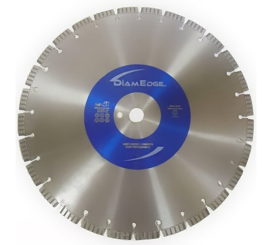 Диск алмазный стандарт кирпич, блоки SPLIT RUNNER LBR 500х25.4 мм DiamEdge 091150 1