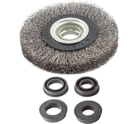 Кордщетка дисковая стальная 125 мм Rockforce RF-BWT105 51515