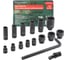 Набор головок ударных шестигранных 16 предметов, 1/2"DR Rockforce RF-4169MPB(52616) 1