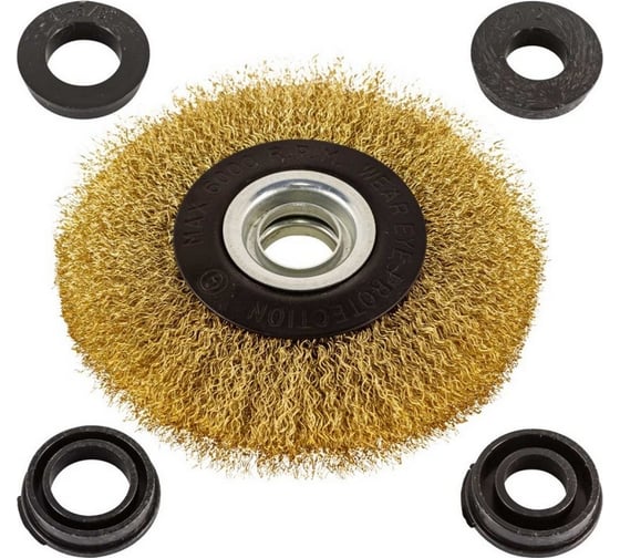 Кордщетка дисковая латунная 125 мм Rockforce RF-BWT005 51513 1