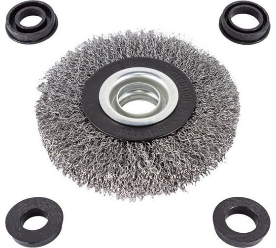 Кордщетка дисковая стальная 100 мм Rockforce RF-BWT104 1