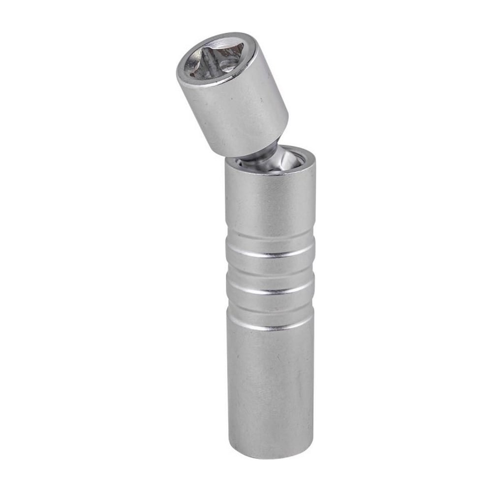 Головка свечная 12-гранная с шарниром 14 мм, 3/8"DR, 70 мм Rockforce RF ...