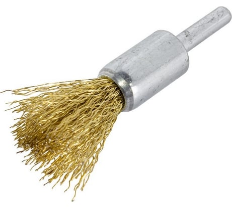 Кордщетка чашеобразная латунная 15 мм для дрели Rockforce RF-BCQ015