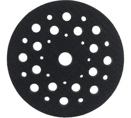 Прокладка мягкая для шлифовальных машинок (123 мм, 33 отверстия, толщина 10 мм) Русский Мастер РМ-93007