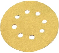 Круг абразивный NEW LINE 125 мм, Р60, 8 отверстий Holex HAS-6190