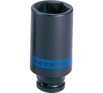Торцевая ударная глубокая головка KING TONY шестигранная 1/2 17 мм 443517M