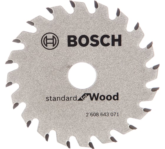 Диск пильный по дереву (85x15 мм; 20Т) S.f. Wood Bosch 2608643071