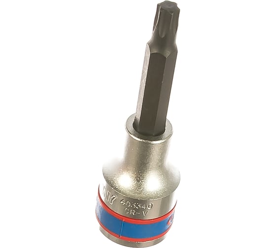 Торцевая насадка бита 1/2", TORX, T40, 80мм KING TONY 403340