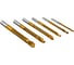 Набор сверл фрезеровальных 6 шт, 3, 4, 5, 6, 6.5, 8 мм vertextools 0987-3-8 3