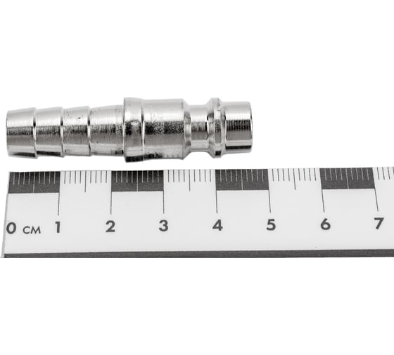 Штуцер быстросъемный рапид папа на елочку 10 мм Pegas pneumatic 3106-1