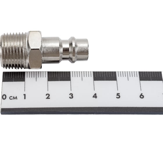 Штуцер быстросъемный рапид папа - M3/8" наружная резьба Pegas pneumatic 3109 - 1