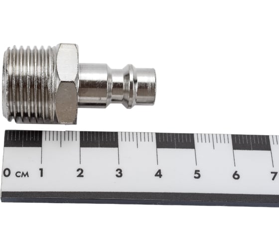 Штуцер быстросъемный рапид папа - M1/2" наружная резьба Pegas pneumatic 3108 - 1