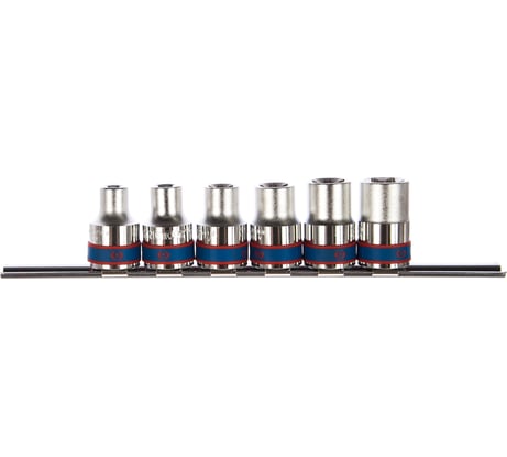 Набор торцевых головок 1/2", TORX Е-стандарт, Е10-Е20, 6шт KING TONY 4106PR