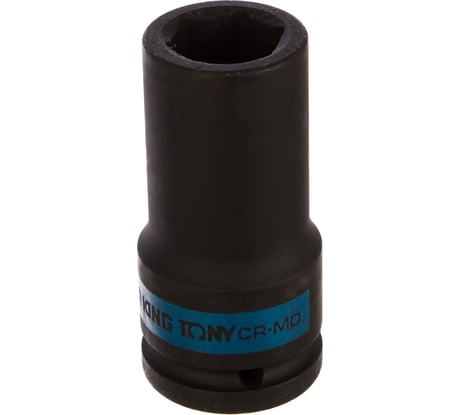 Торцевая ударная глубокая шестигранная головка 3/4", 24мм KING TONY 643524M