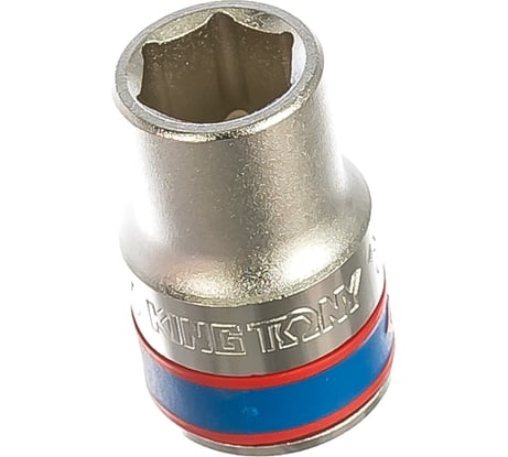 Торцевая стандартная шестигранная головка 1/2", 13мм KING TONY 433513M