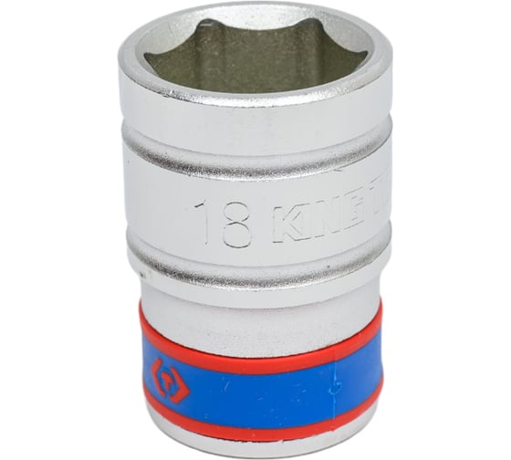 Торцевая стандартная шестигранная головка 1/2", 18мм KING TONY 433518M 1