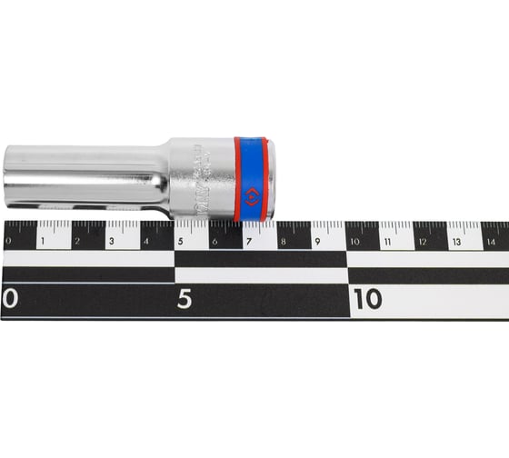 Торцевая глубокая шестигранная головка 1/2", 13мм KING TONY 423513M