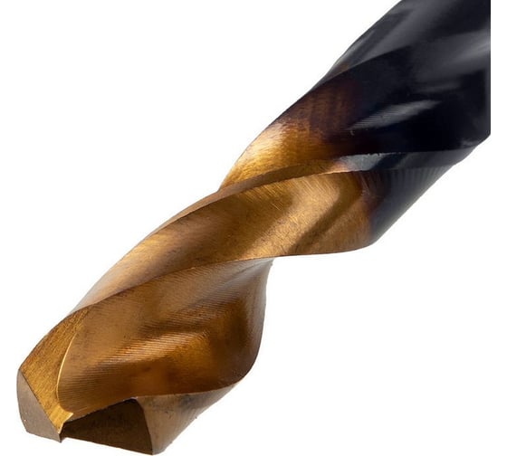 Сверло по металлу Golden Tip 11 мм, HSS-Tin, 6 шт, DIN 338 Denzel 717223