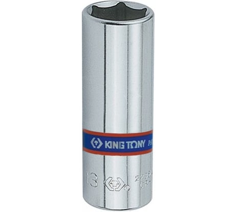 Торцевая глубокая шестигранная головка 1/4", 10мм KING TONY 223510M