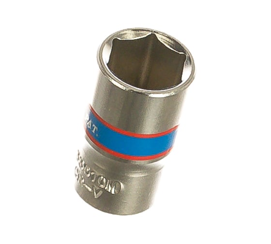 Торцевая стандартная шестигранная головка 1/4", 10мм KING TONY 233510M
