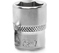 Головка торцевая короткая 13 мм, 1/4"DR, 6-гранная Станкоимпорт Г.14.43.М13-6