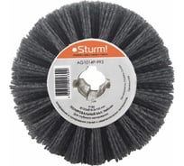 Щетка нейлоновая (120 мм; K180) Sturm AG1014P-993