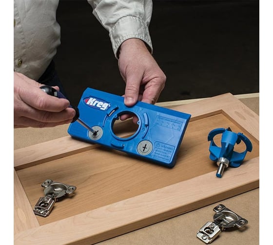 Кондуктор для врезания петель Concealed Hinge Jig KREG KHI-HINGE-INT