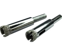 Коронка по стеклу 8 мм, 2 шт vertextools 333-08