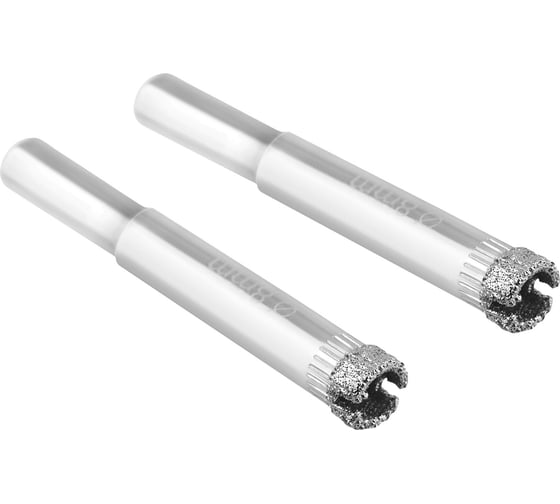 Коронка по стеклу 8 мм, 2 шт vertextools 333-08