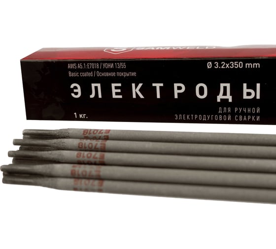 Электроды SAMGRUPP 3.2 мм рутиловые E6013 (МР-3) НАКС 1 кг  SAMC-096232100