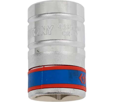 Торцевая стандартная шестигранная головка 1/2", 17мм KING TONY 433517M