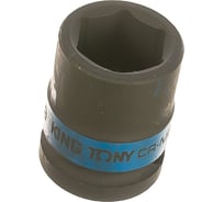 Торцевая ударная шестигранная головка 1/2", 19мм KING TONY 453519M