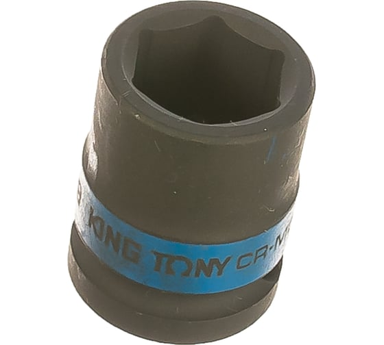 Торцевая ударная шестигранная головка 1/2", 19мм KING TONY 453519M
