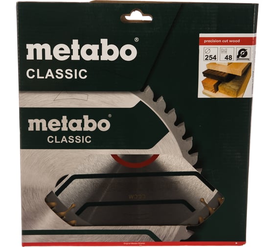 Диск пильный (254x30 мм; Z48WZ) Metabo 628061000