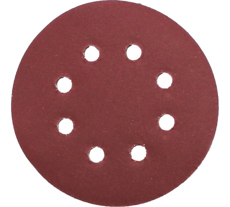 Круг абразивный шлифовальный под липучку с перфорацией 125 мм, Р400, 5 шт On 19-05-052