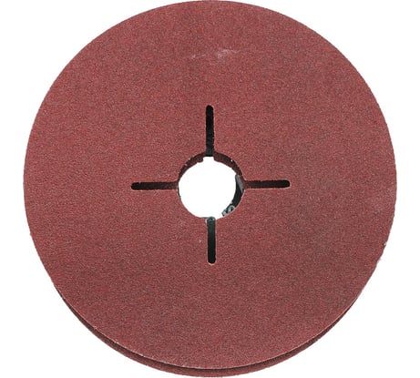 Круг шлифовальный фибровый 125 мм, Р80, 5 шт On 19-05-058