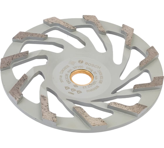 Чашка алмазная сегментная Best for Concrete по бетону (150х22.2 мм) для УШМ Bosch 2608603326