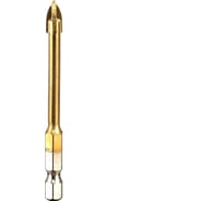 Сверло перьевое по керамограниту, керамике и стеклу 6 мм, 4 грани TORGWIN T474424