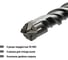 Бур по бетону TDM ELECTRIC 8×110×50 мм, SDS-Plus, 4 резца SQ1094-0204 3