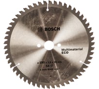 Диск пильный универсальный Multi ECO (190x20/16 мм; 54 зуба) Bosch 2608641801