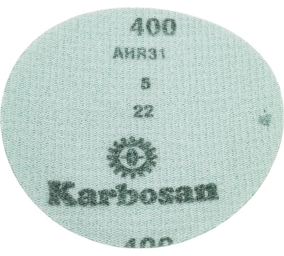 Шлифовальный круг на липучке SAPHIR 77 мм, P400, 50 шт ABRAFORM AS50-77-0-P400 1